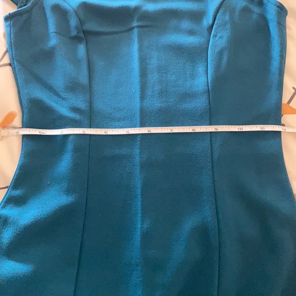 H&M teal above the knee dress - Picture 8 of 9